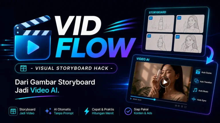 Vid Flow Bikin Video Otomatis tanpa ngePrompt