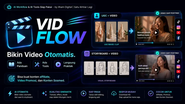 Cover VID FLOW - Bikin Video Otomatis - landscape