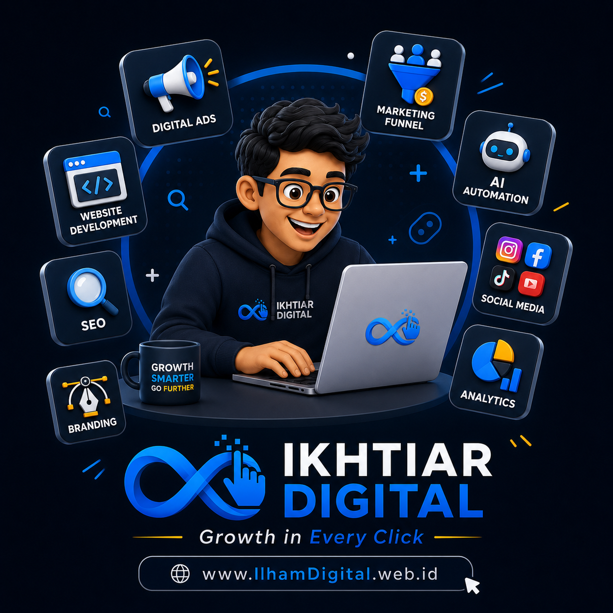Ikhtiar Digital Dashboard